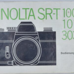 Minolta SRT 100, 101b, 303b Anleitung
